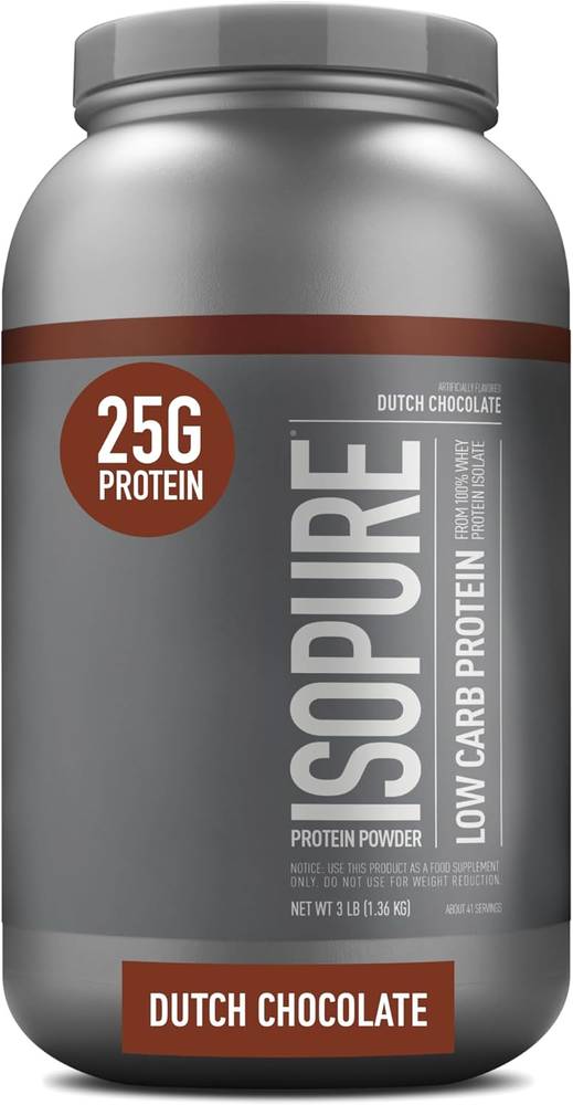  ايزو بيور - واي بروتين زيرو كارب (1.36 كجم) - Isopure - Whey Protein Isolate 
