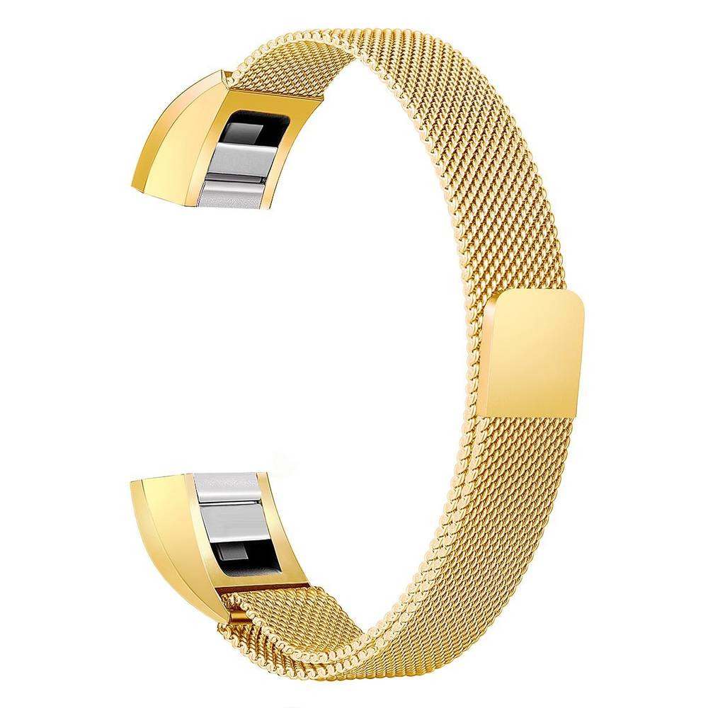 Replacement Band for Fitbit Alta / Alta HR, Stainless Steel Type   Brown