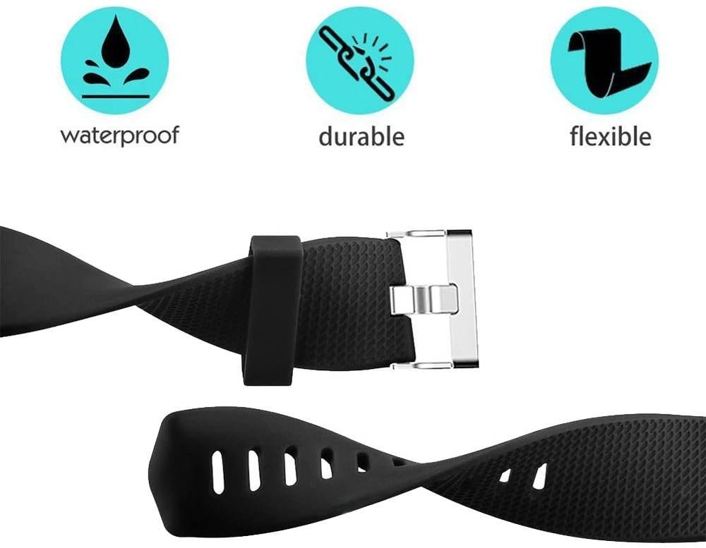 Silicon Classic Replacement Band for Fitbit Charge 2  Navy