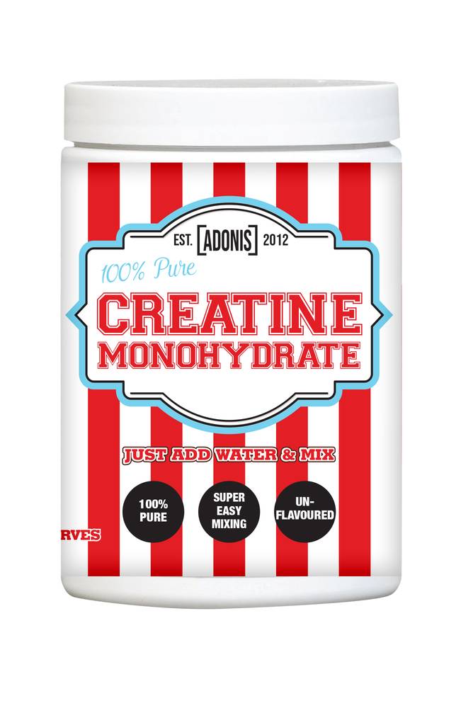 Adonis - 100% Pure Creatine Monohydrate (500g)