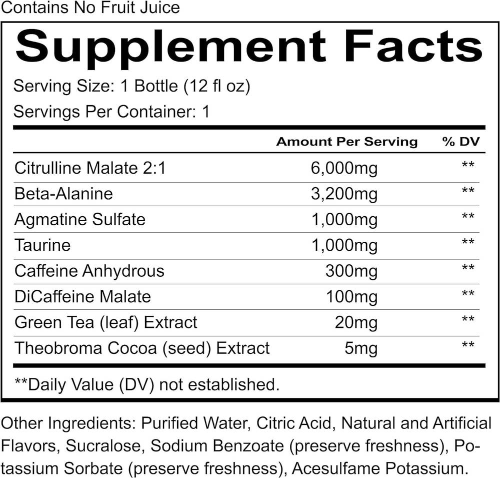 REDCON1 - Total War Ready to Drink Pre workout (12 Pack)