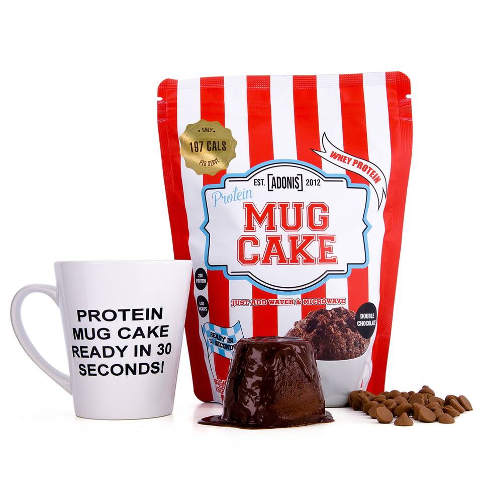  ادونيس - مج كيك واي بروتين (400 جم) - Adonis Mug Cake Whey Protein 