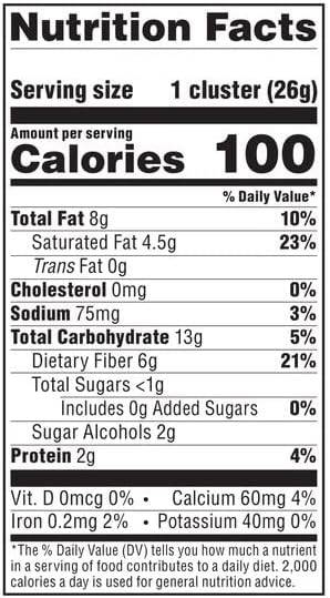 Atkins - Keto Caramel Almond Clusters (8 Pack)