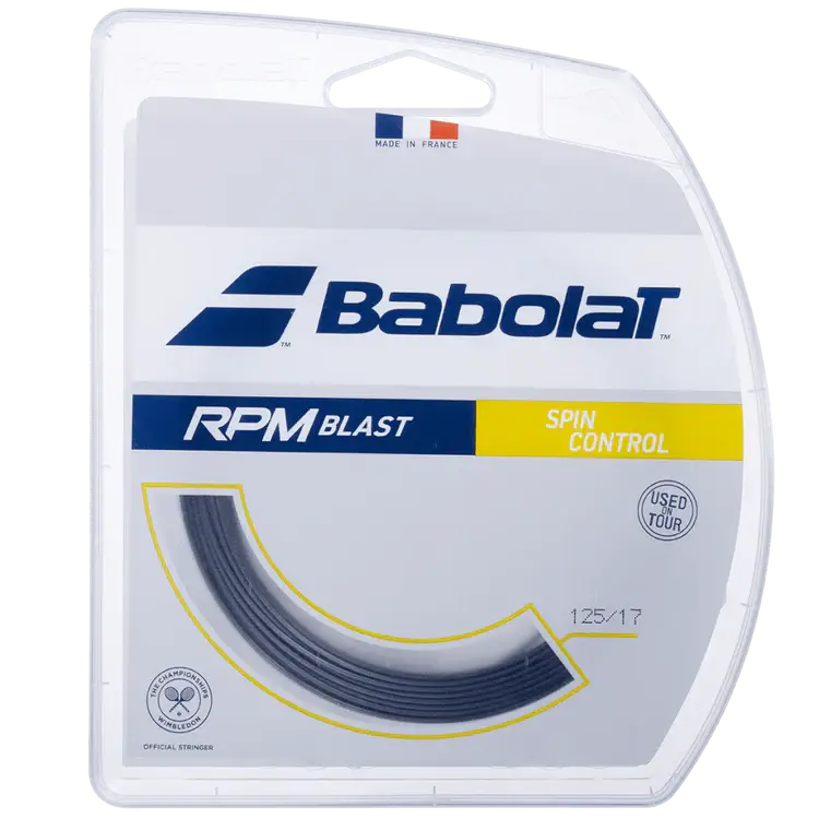  أوتار مضرب التنس ار بي ام بلاست من بابولات (12متر) - Babolat Tennis Strings RPM Blast 