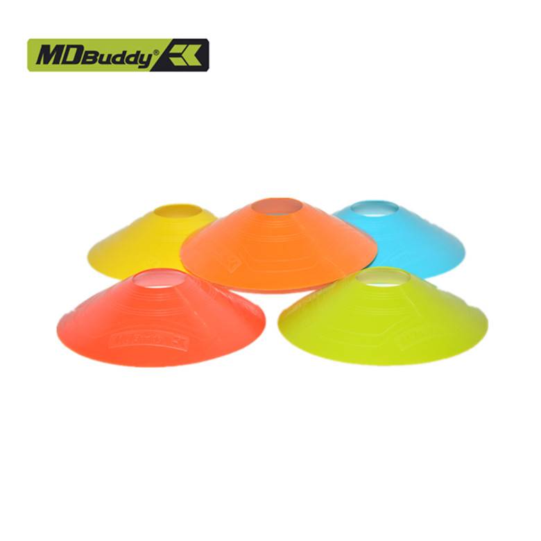 Fitness Training Speed Discs\Cones, 50 pcs different colors with Holder and Bag