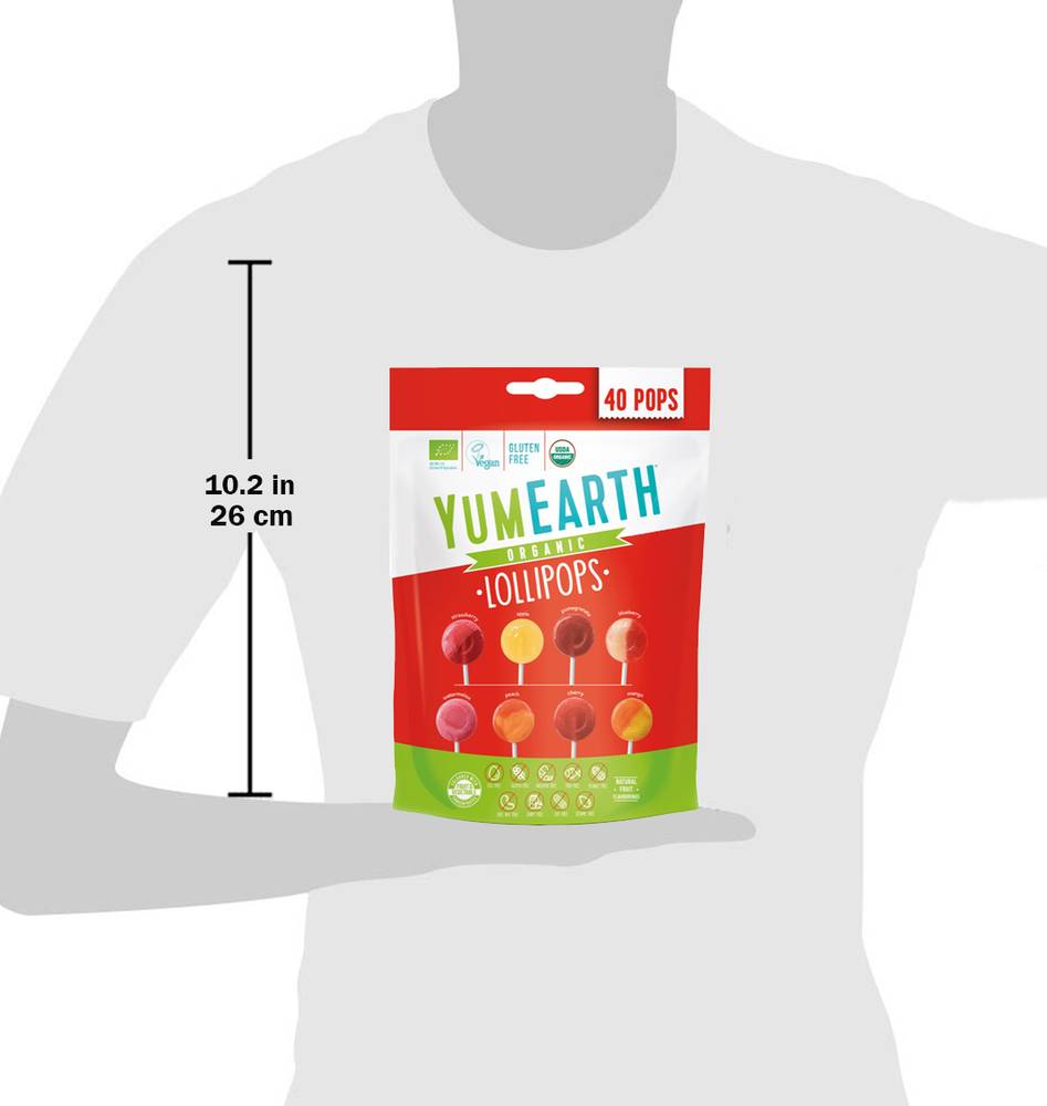 Yum Earth - Organic Fruit Pops (40 Pops)