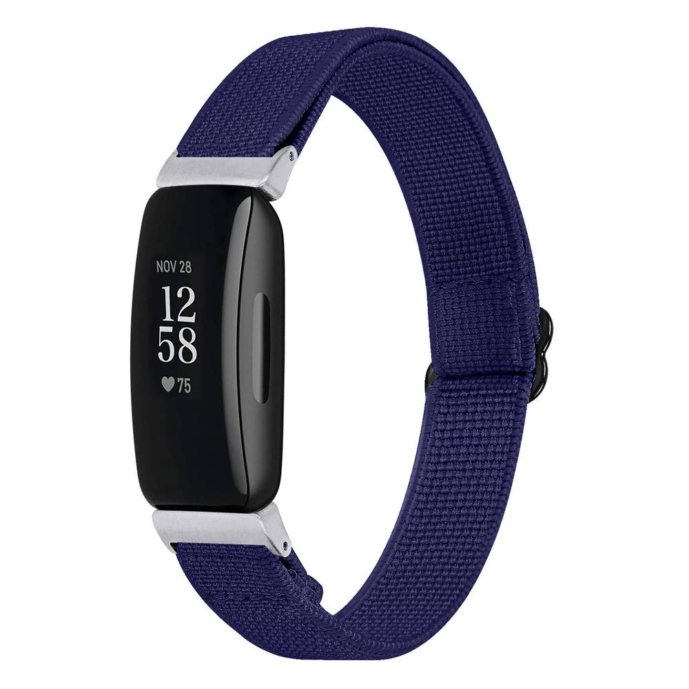 Nylon Fabric Replacement Bands for Fitbit Inspire 2 Watch  Red