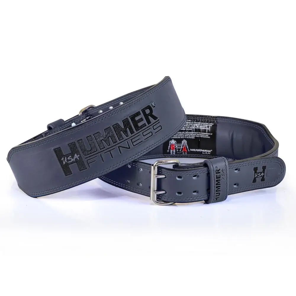  هامر - حزام رفع الأثقال من الجلد - Hummer Leather Weight Lifting Belt 