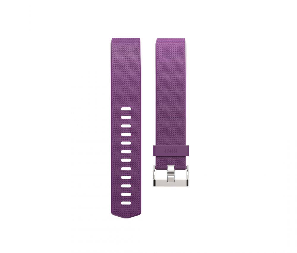 Replacement Band for Fitbit Charge 2, Silicon Type (made by Fitbit)  Small  Purple