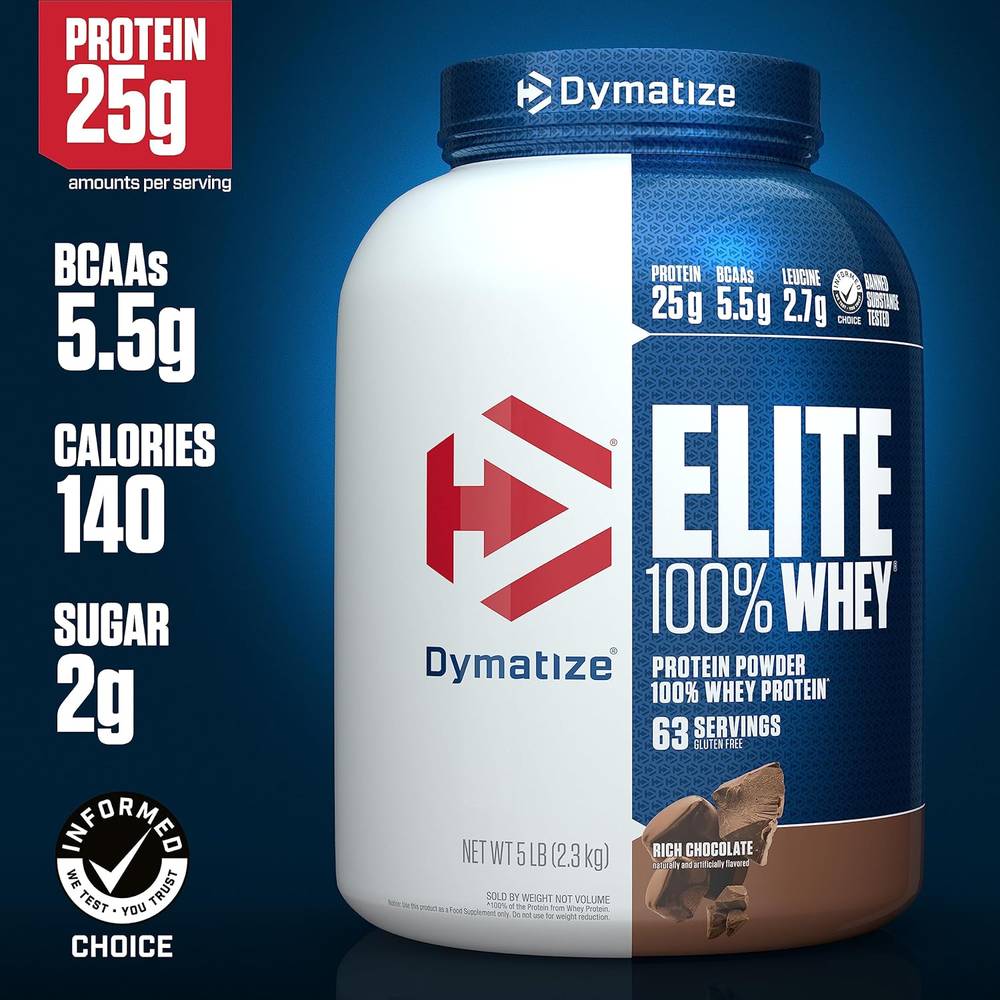 Dymatize - Elite 100% Whey Protein (2.3 kg)