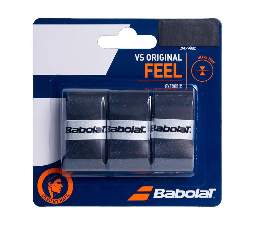  شريط مقبض مضرب تنس/ بادل في اس اوريجينال من بابولات (3 قطع) - Babolat Overgrip VS Original  