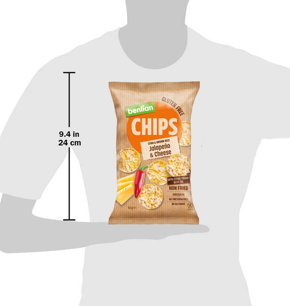 Benlian - Corn and Rice Chips (14 pcs)  Salte