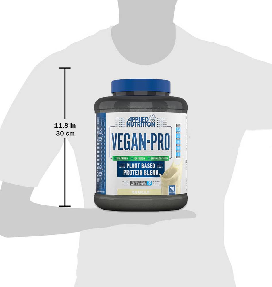 Applied Nutrition Vegan Pro - Plant Based Protein (2 kg)  Gourmet Chocolate