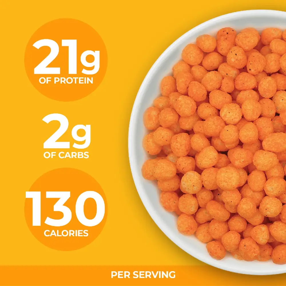 Twin Peaks - Protein Puffs Snack (60g)  BBQ
