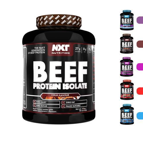 نكست نيوتريشن - بيف بروتين ايزوليت - NXT Nutrition Beef Protein Isolate