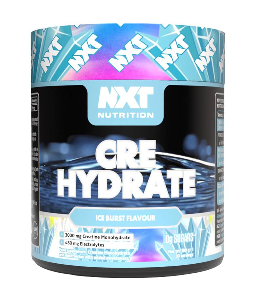  نكست نيوتريشن - كرياتين مونوهيدرات مع الإلكتروليتات (180 جم) - NXT Nutrition Creatine Hydrate with Electrolytes 