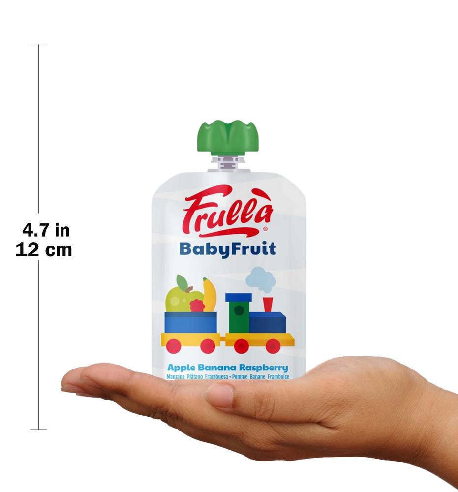 Frulla - Organic Baby Fruit (10 pcs)  Apple Banana Raspberry