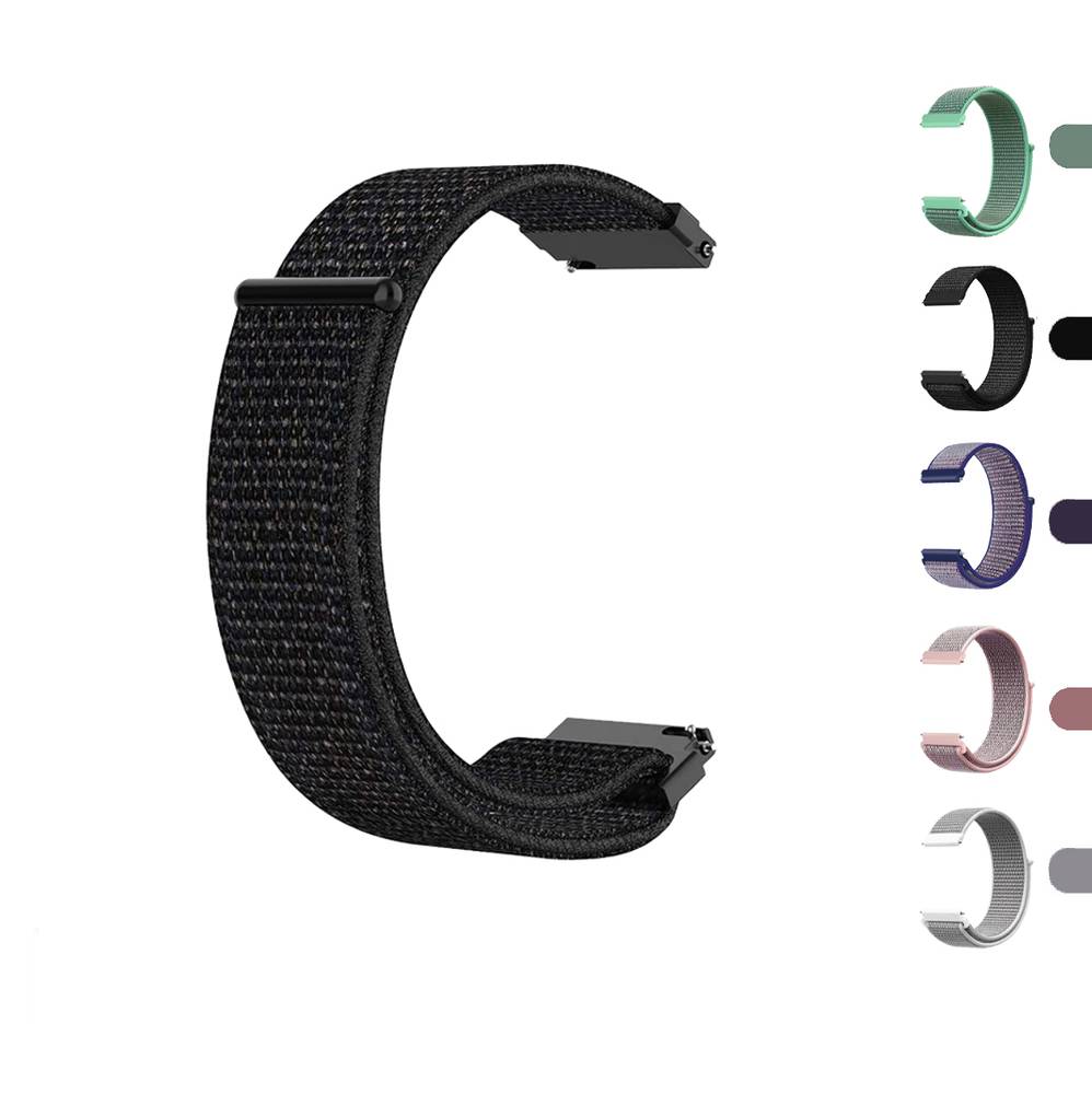 Nylon loop Replacement Bands for Garmin Venu 2 Plus / Venu Sq 2  Pink