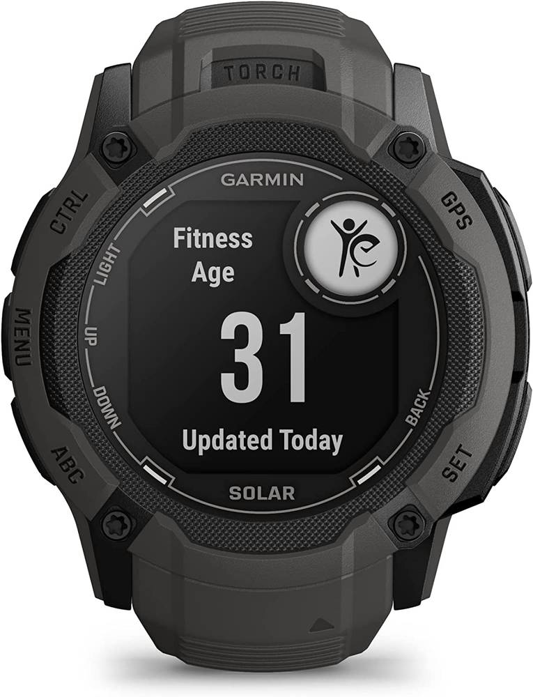 Garmin Sport Watch, Model Instinct 2X   Instinct 2X Solar Tactical Edition - Coyote Tan