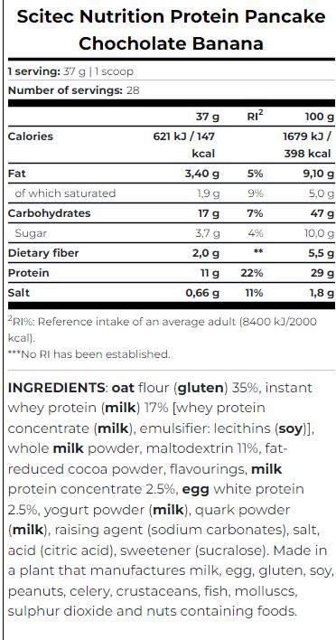 Scitec Nutrition - Protein Pancake (1 Kg)