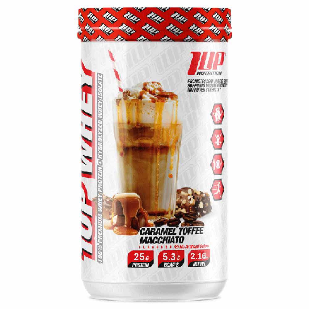  1 اب نيوترشن - 1 اب واي بروتين، 100٪ بروتين مصل اللبن المعزول (28 حصة ) ,1UP Nutrition - Hydrolyzed Whey Protein Isolate 