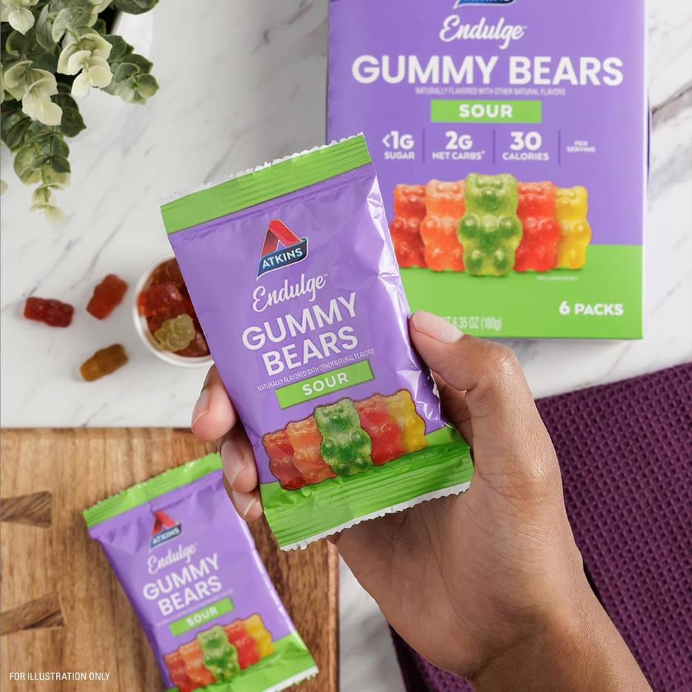 Atkins - Endulge Gummy Bears (6 Pack)