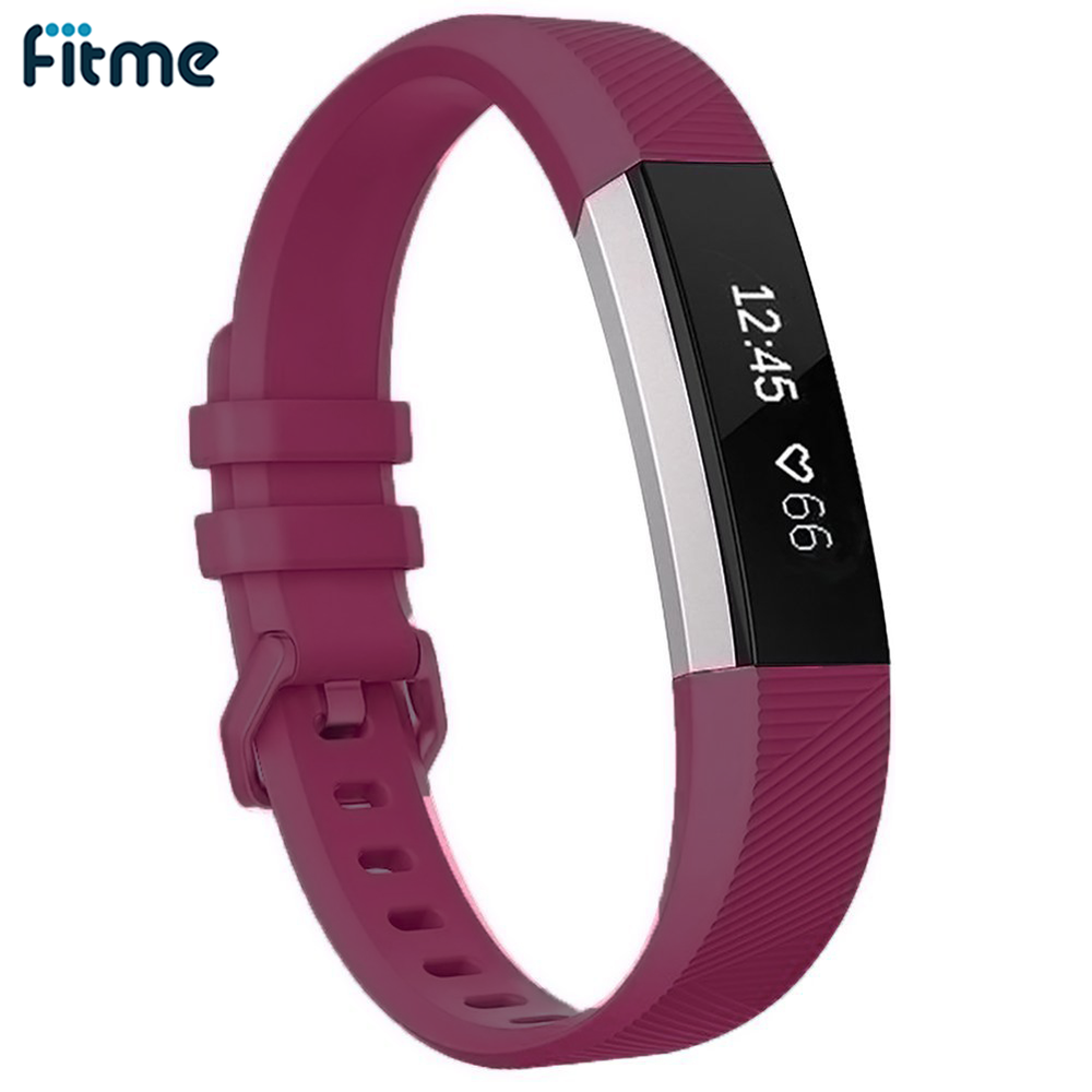 Silicon Classic Replacement Band for Fitbit Alta / Alta HR  Grey