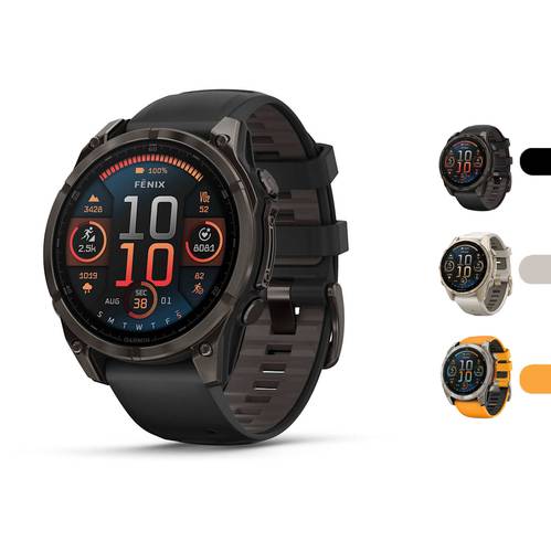 ساعة جارمن الرياضي موديل فينكس 8 (Garmin fenix 8)