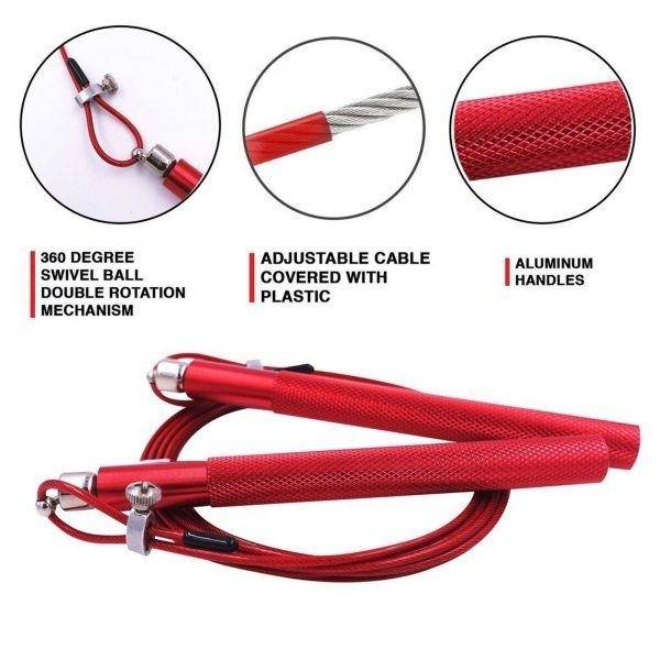 Speed Jump Rope Red