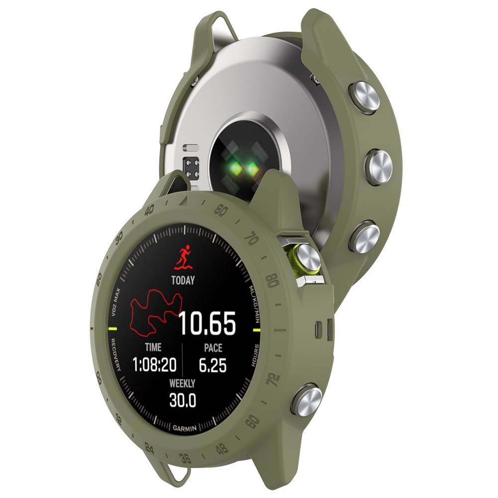 Full Cover Case For Garmin MARQ2 Watch  Green