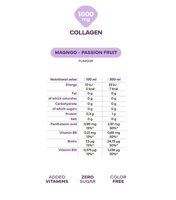  نانو سبس - مشروب كولاجين فايب (4 حبات) - Nano Supps Collagen Vibe 