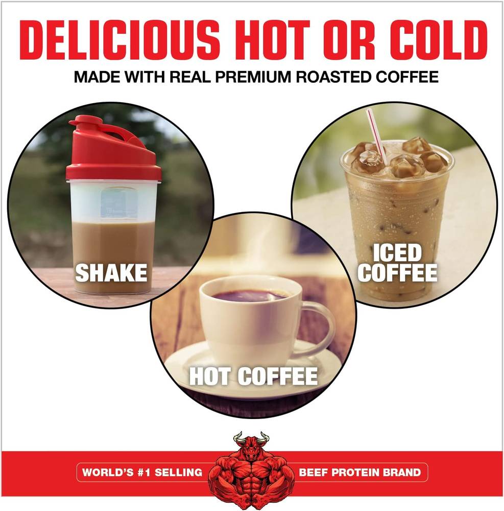 MuscleMeds Carnivor High Protein Instant Coffee (0.9 kg)