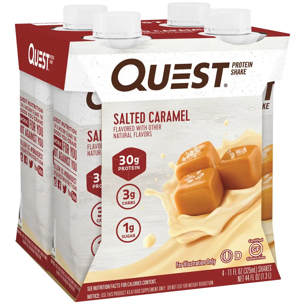  كويست نيوترشن - بروتين شيك (4 علب) - Quest Nutrition - Protein Shake 
