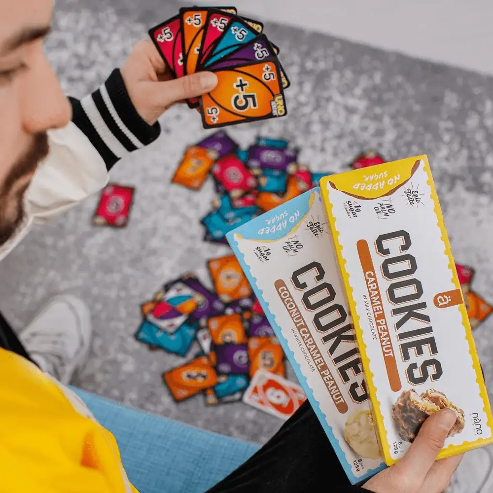 Nano Supps - Cookies Sugar Free (3 pcs)  Coconut Caramel Peanut