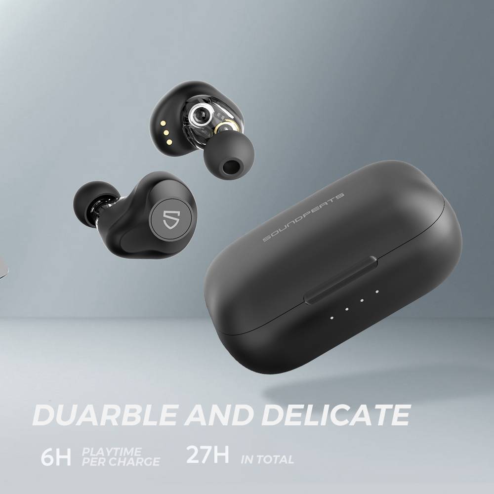 SoundPEATS Wireless Earbuds, Model Truengine SE  (Open Box)