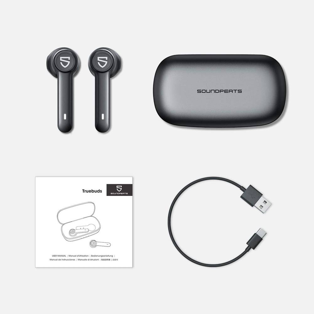 SoundPEATS Wireless Earbuds, Model Truebuds