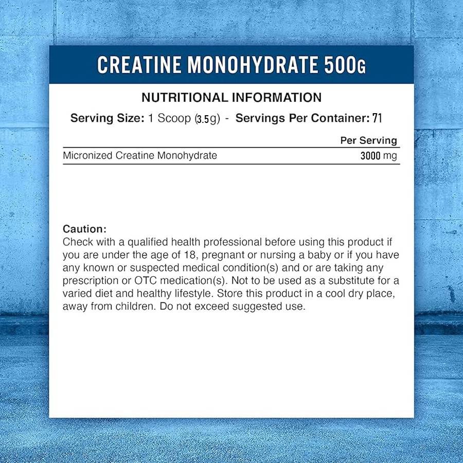  Applied Nutrition Creatine Monohydrate Micronized 