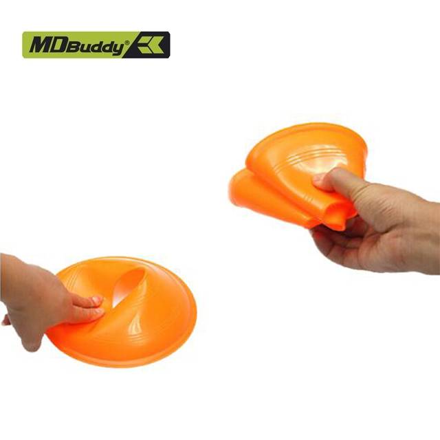 Fitness Training Speed Discs\Cones, 50 pcs different colors with Holder and Bag