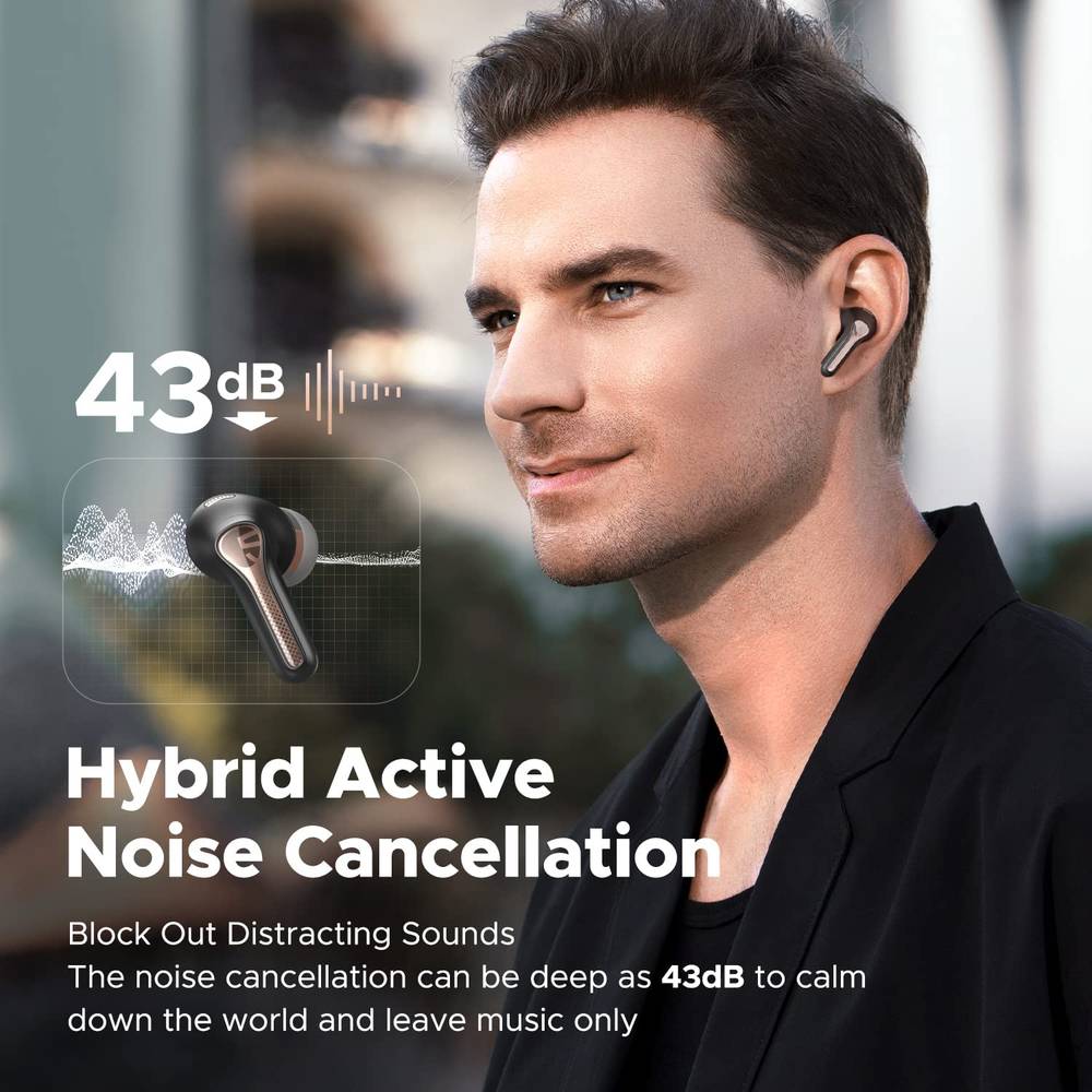 SoundPEATS Wireless Bluetooth Earbuds, Model Capsule3 Pro