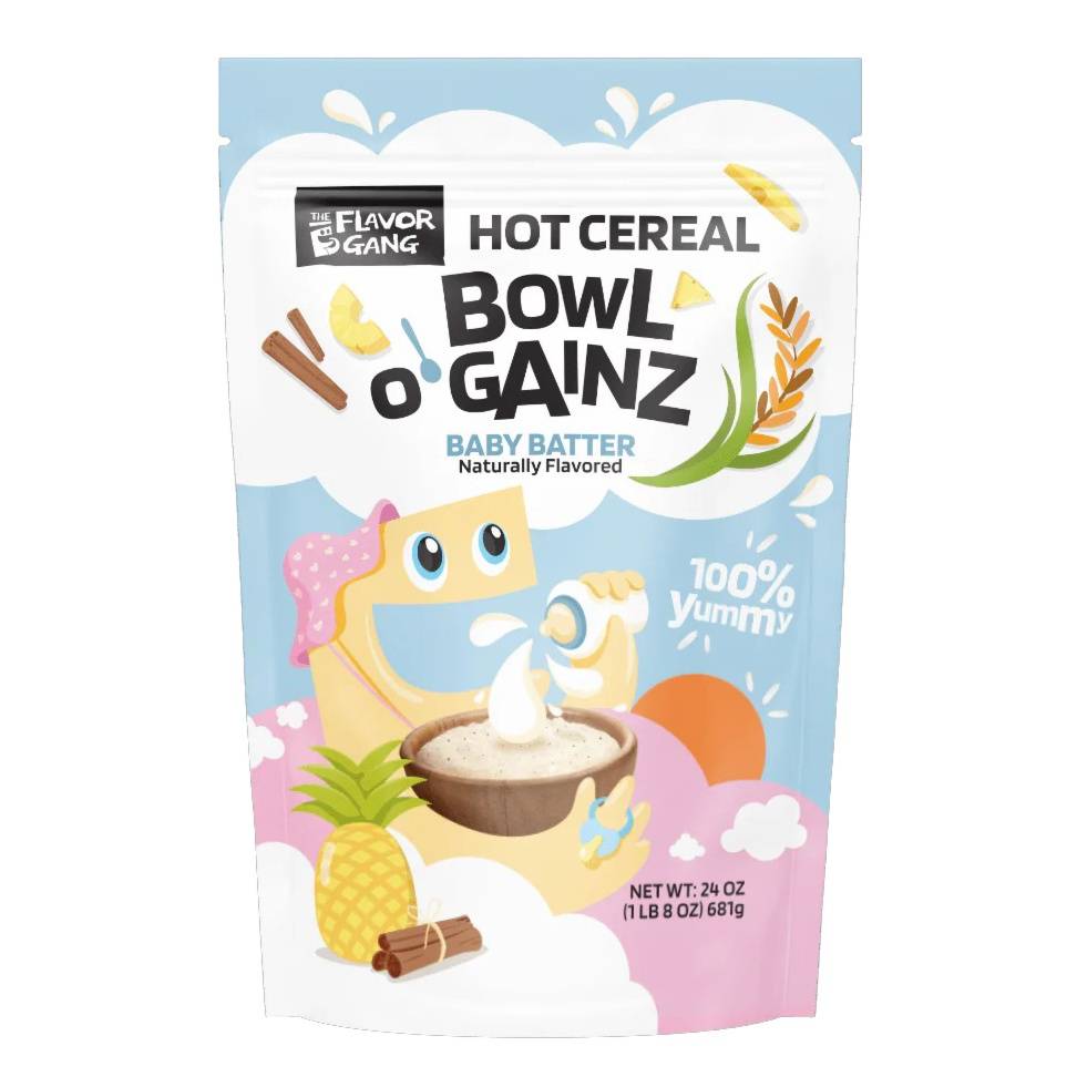  ذا فليفور غانغ - بول أوف غينز كريمة الأرز (681 جم) - The Flavor Gang Bowl o’ Gainz 