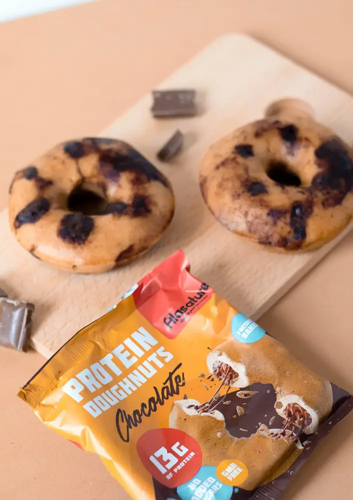 Alasature - Protein Doughnuts (8 pieces)  Chocolate