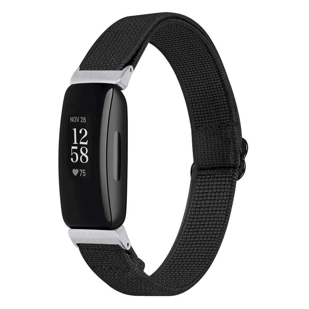 Nylon Fabric Replacement Bands for Fitbit Inspire 2 Watch  Red