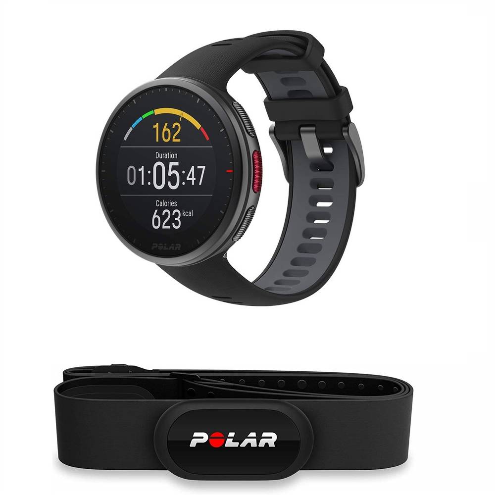 Polar Vantage V2 Sport Watch  Without HRM chest strap, Polar H10  Black