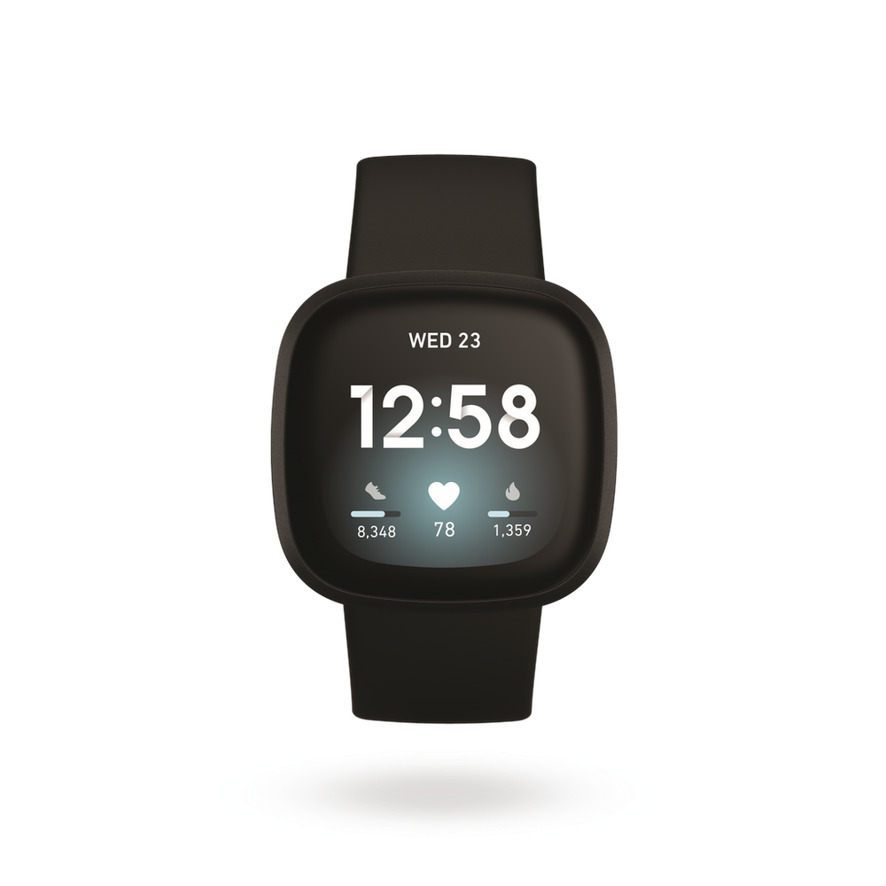 Fitbit Versa 3 Smart Watch  Pink Clay