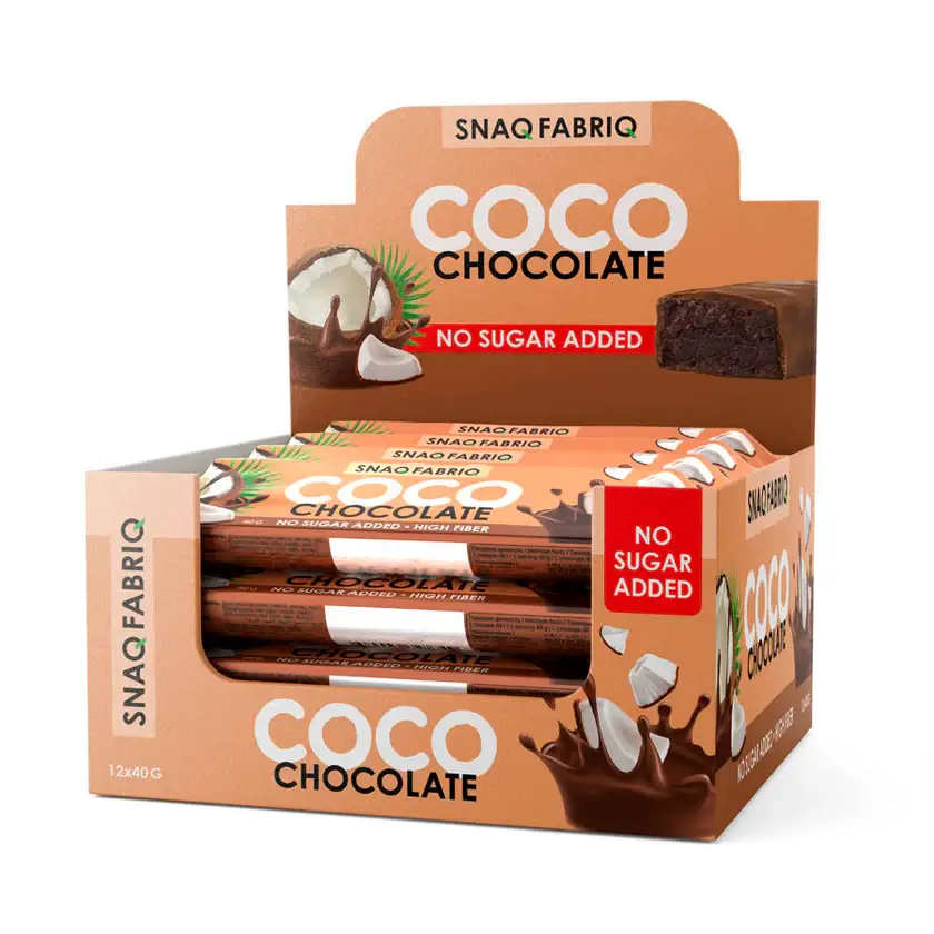 Snaq Fabriq - Coco Protein Bar   12 pack (carton)