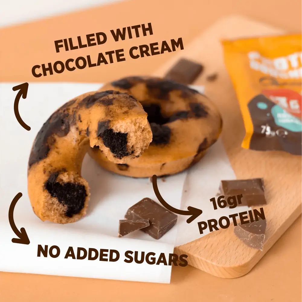 Alasature - Protein Doughnuts (8 pieces)  Chocolate