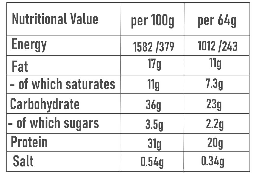  Born Winner - Deluxe Crunchy Protein Bar 