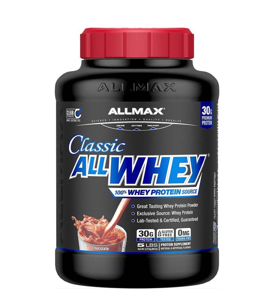  ALLMAX Nutrition - Classic ALLWHEY Protein (2.27 kg) 