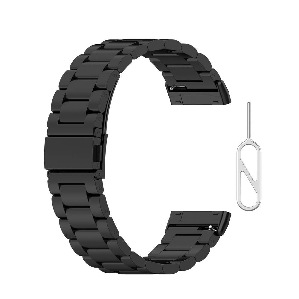 Metal Replacement Bands for Fitbit Versa 3/ Fitbit Sense Watches  Silver