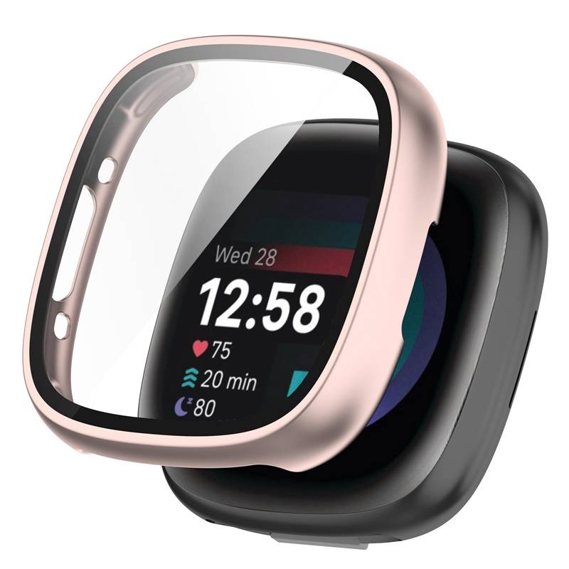 3 pcs Full Cover Case For Fitbit Versa 4/ Fitbit Sense 2
